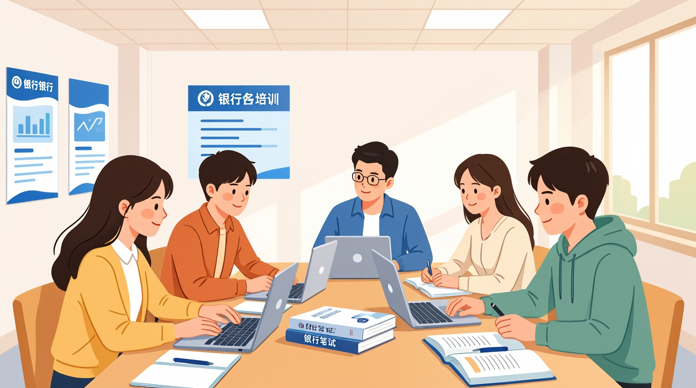浦发银行秋招报名与备考场景