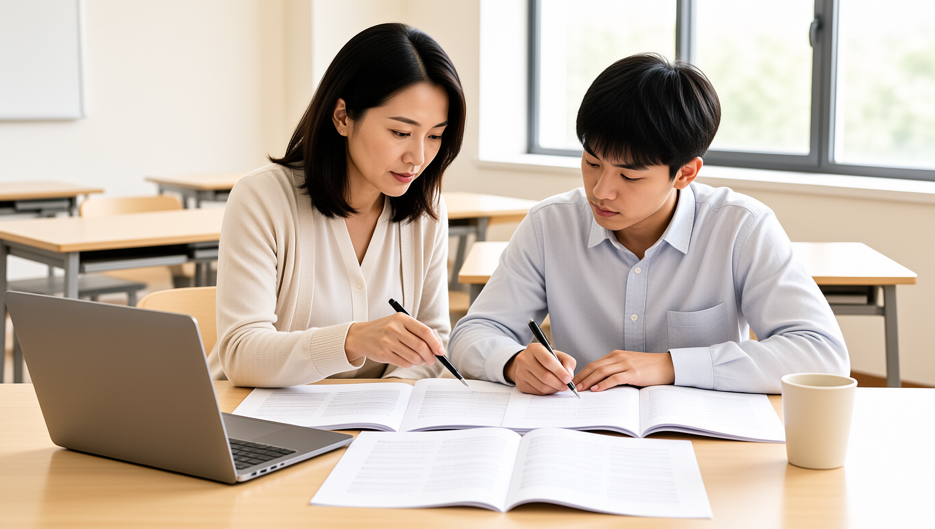 老师带学员逐句过网申材料