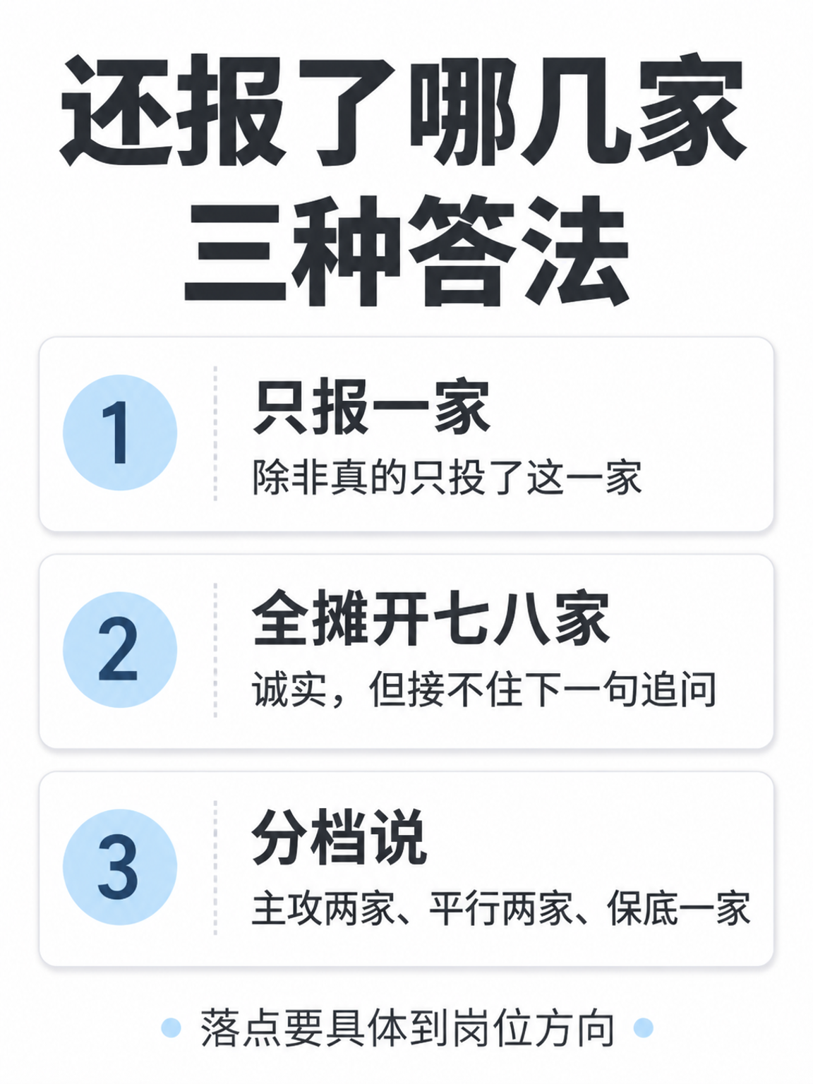 还报了哪几家三种答法